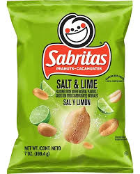 Cacahuates Sabritas Con Sal Bolsa
